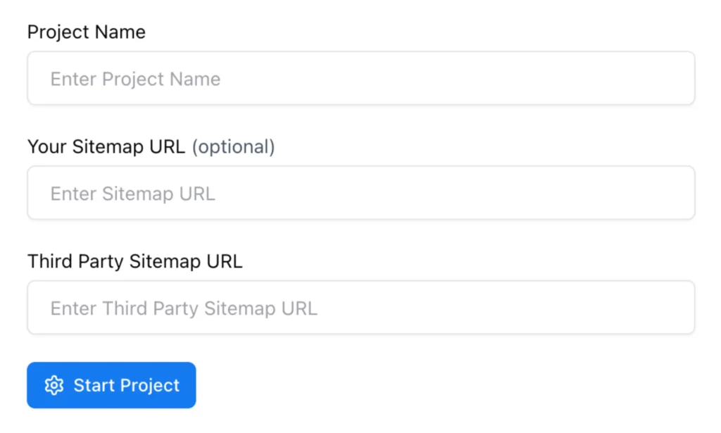 keyword research setup